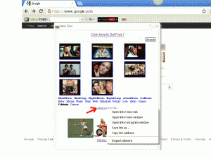 To upload your video to YouTube, RIGHT click on upload link, choose "Open link" in dropdown menu.